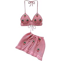 水着・ラッシュガード acka crochet frill swim wear S-M size swimwear – Acka online store